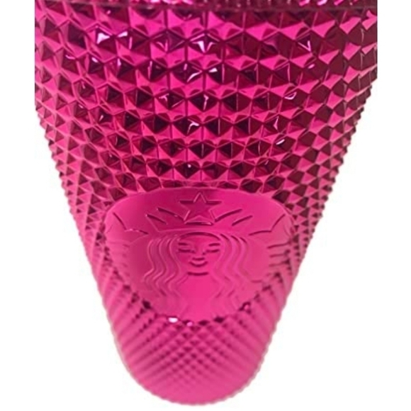 New Starbucks Holiday Winter 2022 Gold Sangria Bling Studded Cold Cup Tumbler - Picture 7 of 10